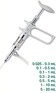 手槍式連續分液注射器