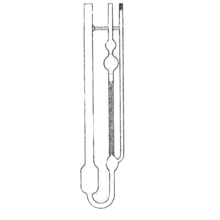 玻璃儀器，1836帶常數(shù) 三管烏氏粘度計(jì)（稀釋型） 0.80mm