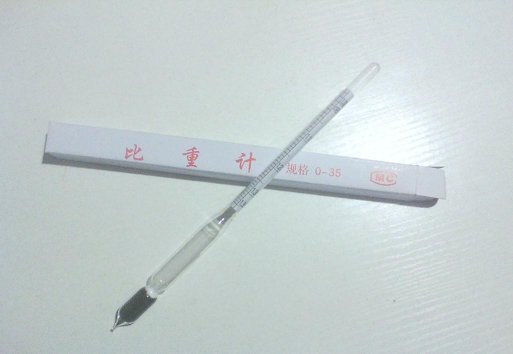 玻璃儀器，比重計 密度計