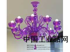 現代簡約LED餐廳吊燈 紫虹燈飾