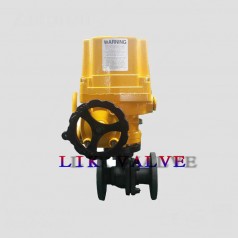 進口電動防爆碳鋼球閥（DC24V、DC220V、AC110V）