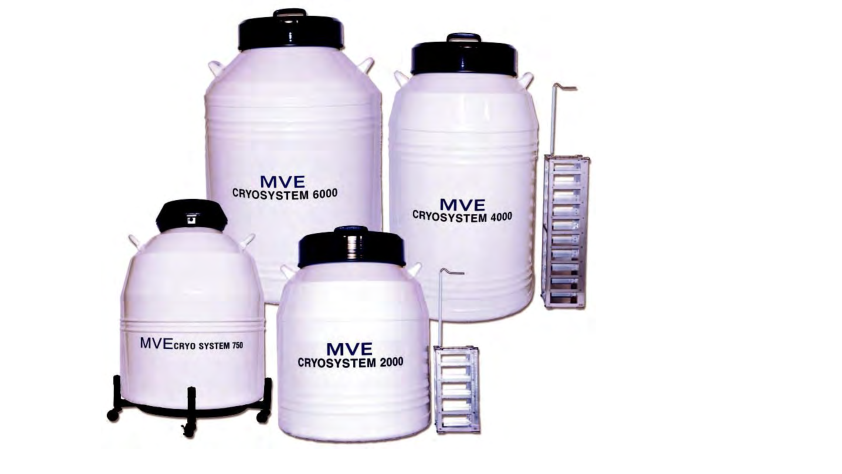 MVE液氮罐Cryosystem750最經濟液氮存儲容器